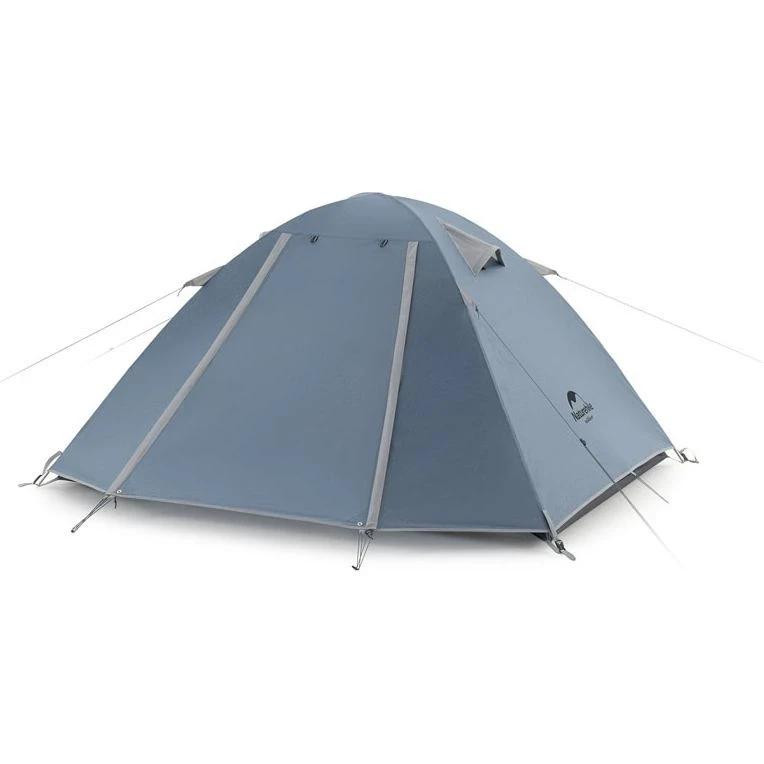 Naturehike P-Series 2P UPF 50+ Family Camping Tent NH18Z022-P, storm blue - зображення 1
