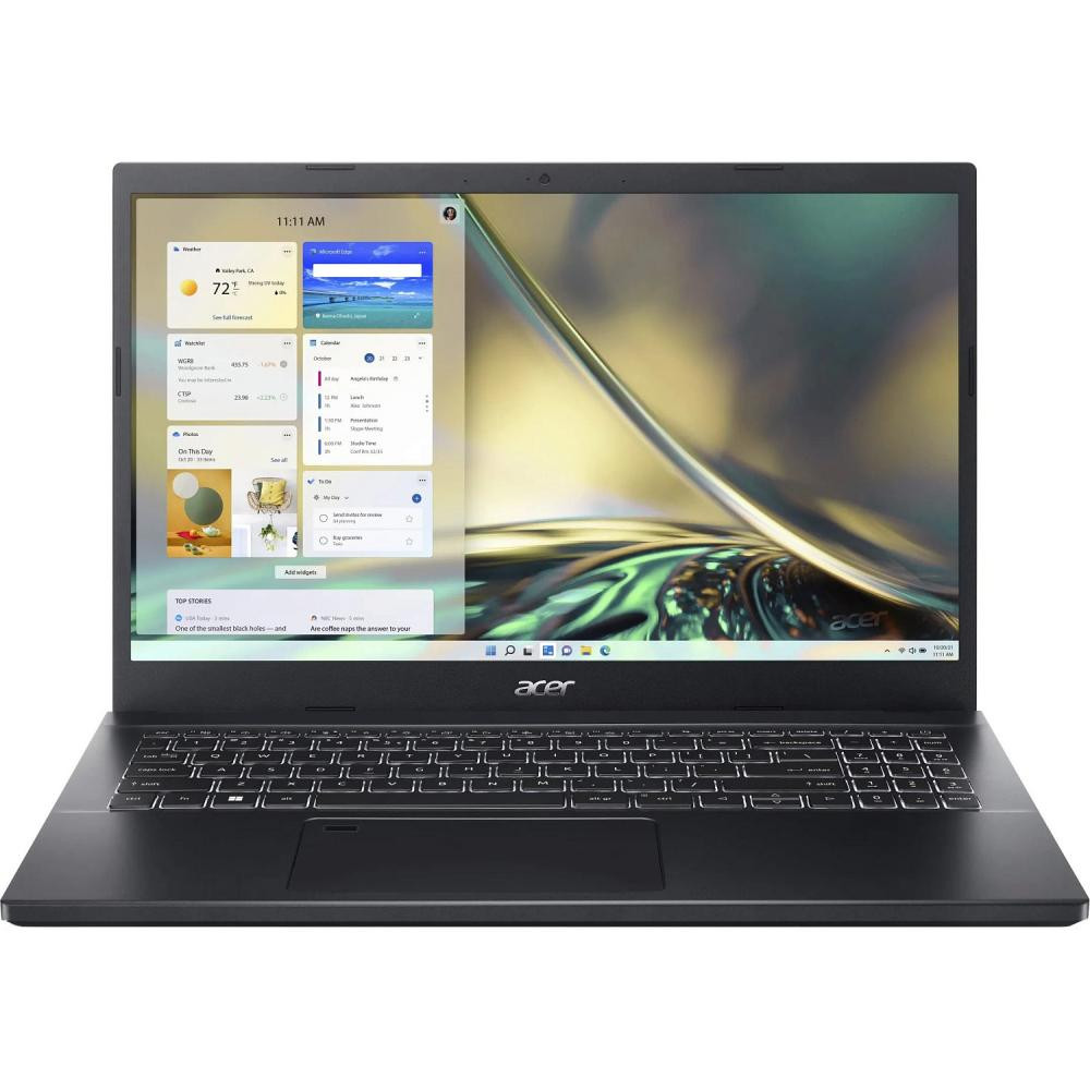 Acer Aspire 7 A715-76G-560W Charcoal Black (NH.QMMEU.002) - зображення 1