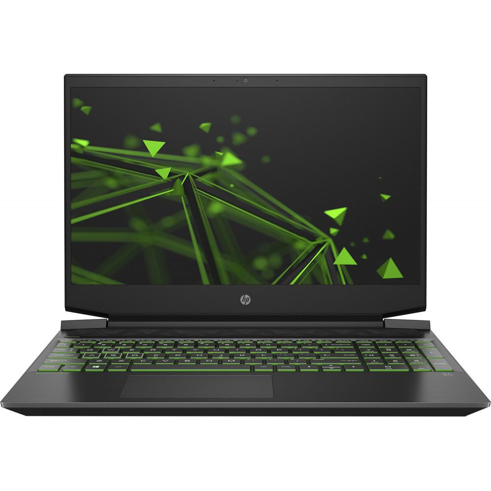 HP Pavilion Gaming 15-ec2024ua Shadow Black/Green Chrome (5A0U9EA) - зображення 1