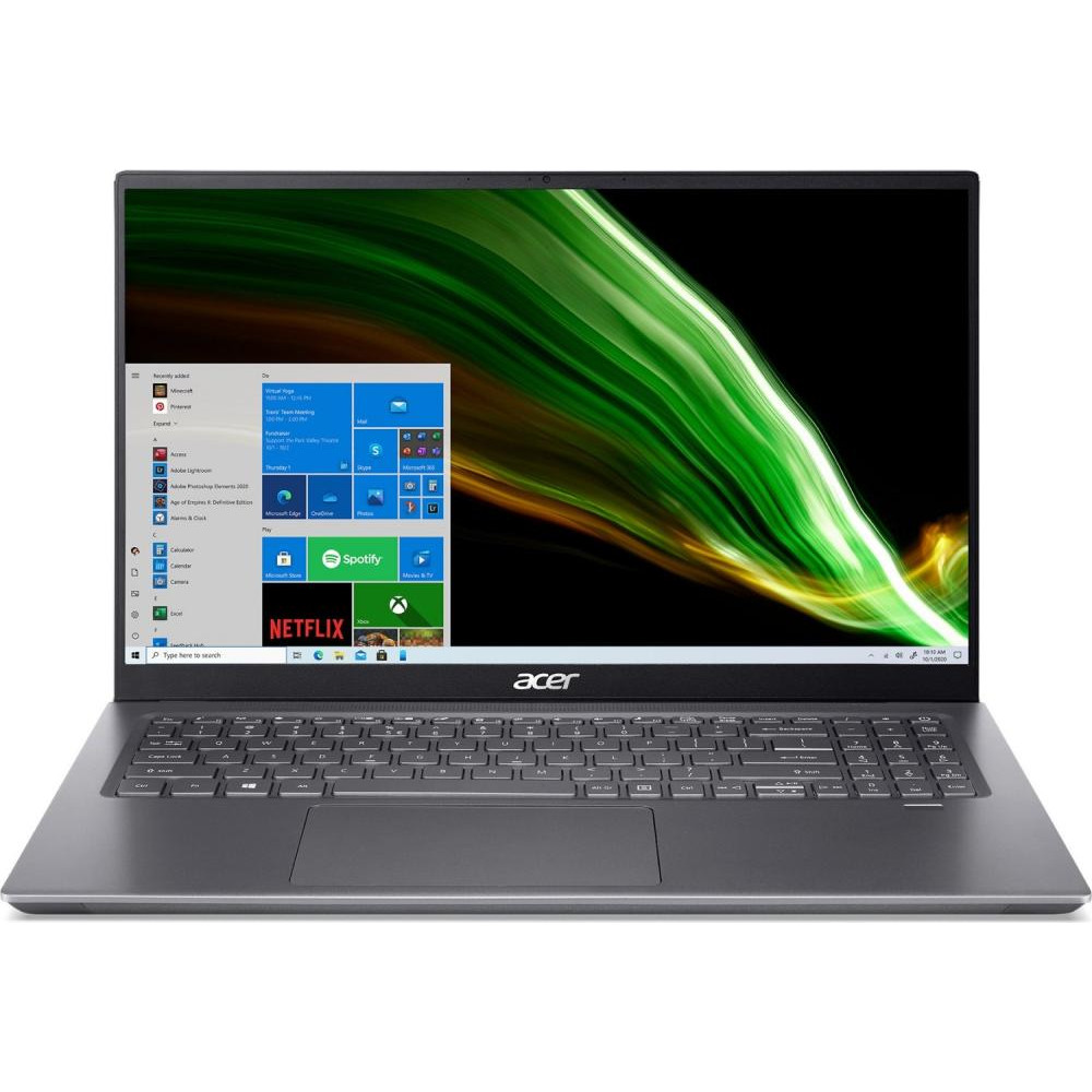 Acer Swift X SFX16-51G-54S5 Steel Gray (NX.AYKEU.006) - зображення 1