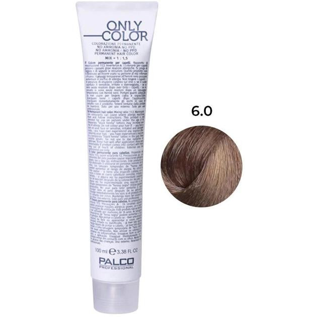 Palco Professional Крем-фарба для волосся  Only Color безаміачна 6.0 блонд темний 100 мл (8032568179098) - зображення 1
