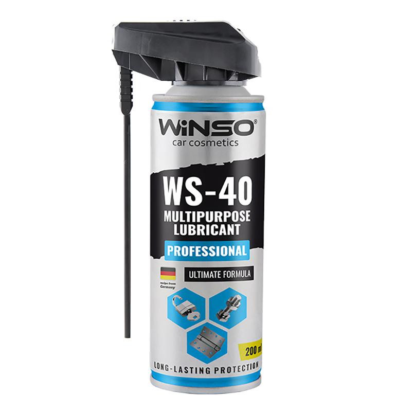 Winso Змазка багатофункціональна Winso WS-40 Professional Multipurpose Lubricant, 200мл - зображення 1