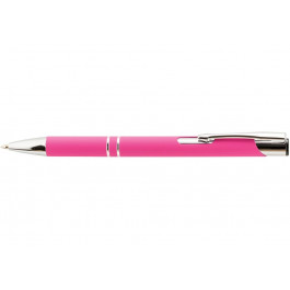 ECONOMIX Ручка кулькова  металева promo SOFT корпус рожевий E10312-09