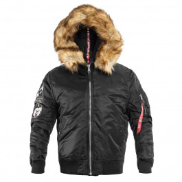 Alpha Industries Куртка  MA-1 Hooded Arctic - Black L