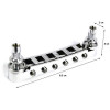 Graph Tech PM-8843-C0 String Saver Resomax NV1 Autolock Bridge 4Mm Chrome - зображення 4