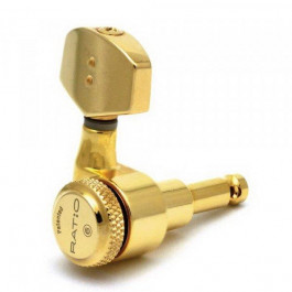 Graph Tech PRL-8311-G0 Electric Locking 3+3 Contemporary Gold 2 Pin