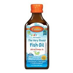 Carlson Labs Kids The Very Finest Fish Oil 200 мл апельсин