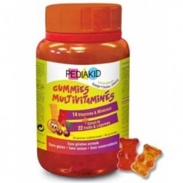 Pediakid Multivitamin Мультівітаміни для дітей 60 жувальних цукерок