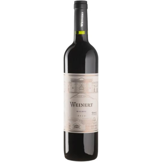 Weinert Вино  Malbec 2018 червоне сухе 0.75 л (BWT0908) - зображення 1