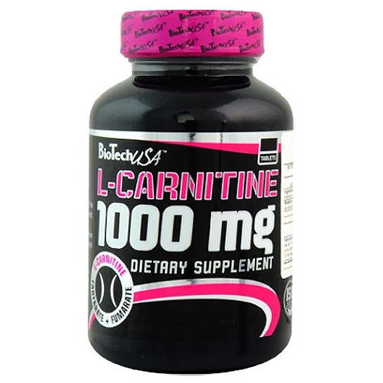 BiotechUSA L-Carnitine 1000 mg 60 tabs - зображення 1