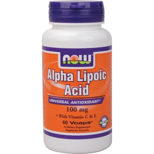 Now Alpha Lipoic Acid 100 mg 60 caps - зображення 1