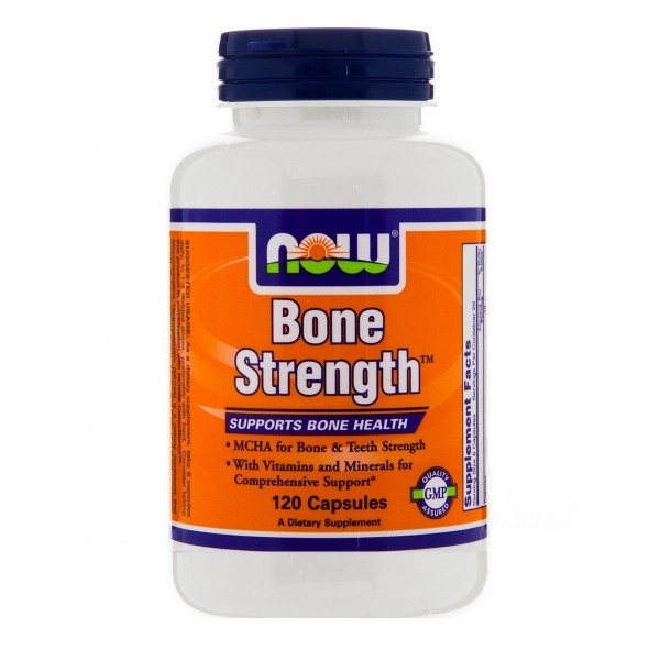 Now Bone Strength Capsules 120 caps - зображення 1
