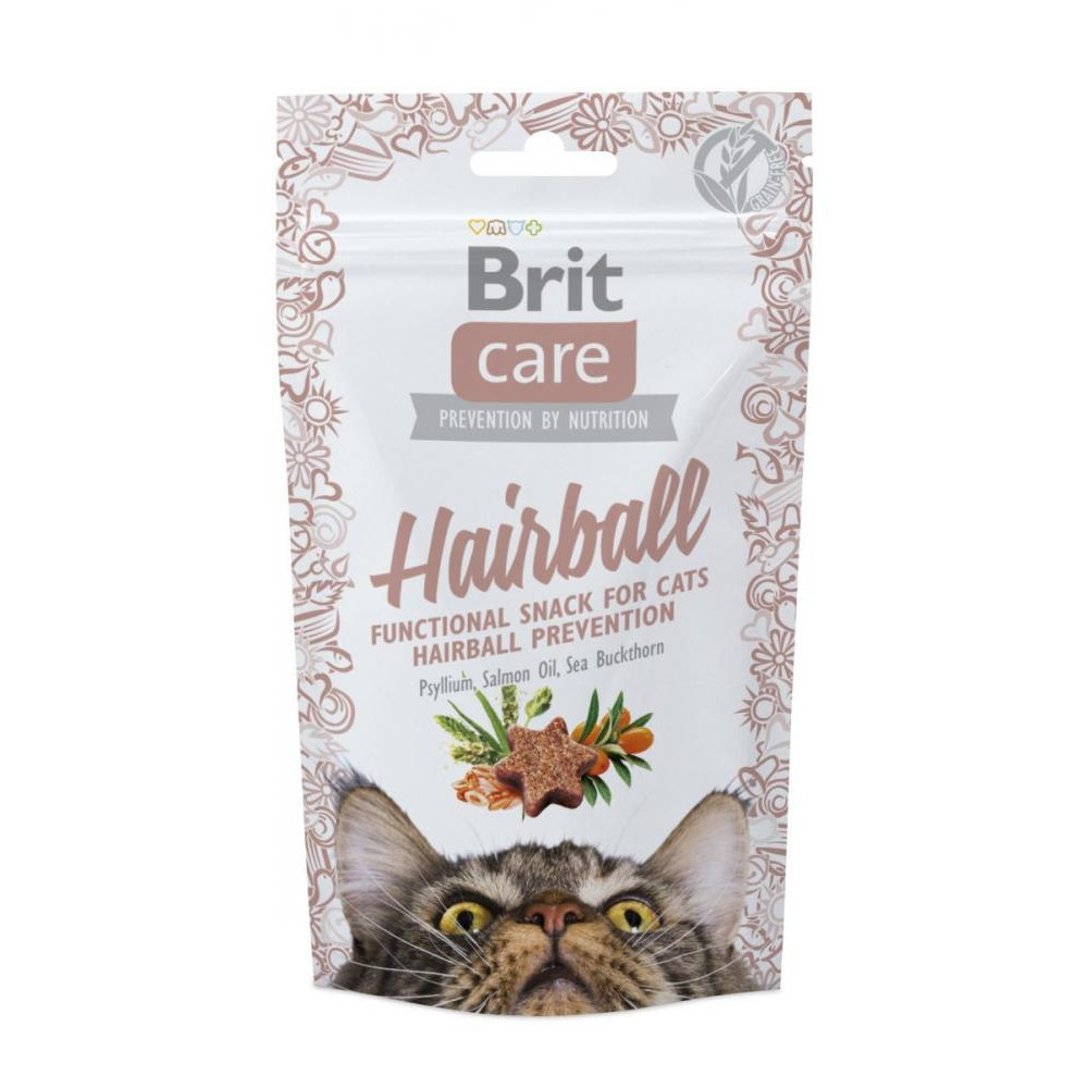 Brit Care Hairball 50 г (111265/1395) - зображення 1