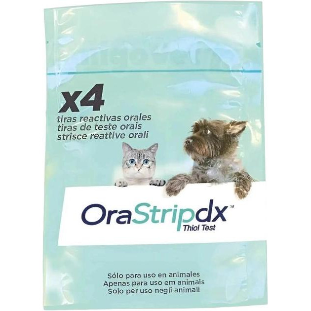 OraStripDx Дентальні смужки для домашніх тварин  4 шт (5055037403640) (8889) - зображення 1