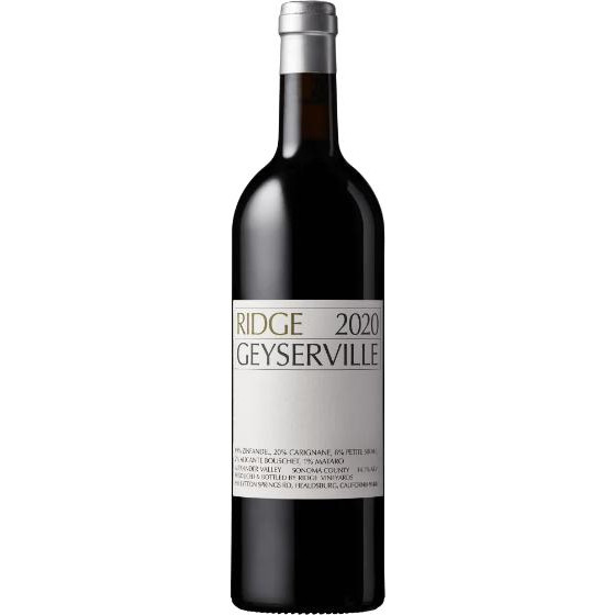 Ridge Vineyards Вино  California Geyserville 2020 червоне сухе 0.75 л (BWT0105) - зображення 1