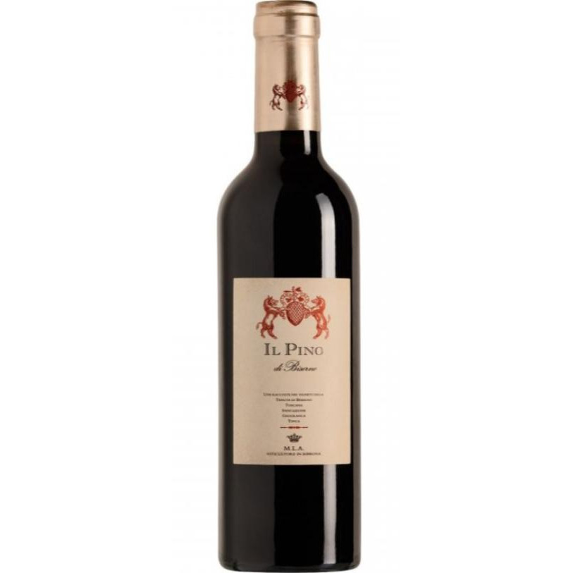 Tenuta di Biserno Вино  Il Pino di Biserno 2021 червоне сухе 0.375 л (BWT5182) - зображення 1