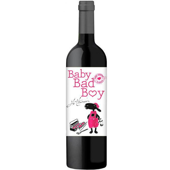 Thunevin Вино  Baby Bad Boy Sans Soufre Ajoute червоне сухе 0.75 л (BWT5628) - зображення 1
