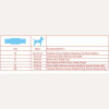 MISOKO&CO Підгузник багаторазовий для собак-кобелів розмір L  (помаранчеві цуценята) 634187 (4779051634187) - зображення 2