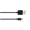 Canyon USB2.0 AM/Lightning Black 1m (CNS-MFICAB01B) - зображення 2