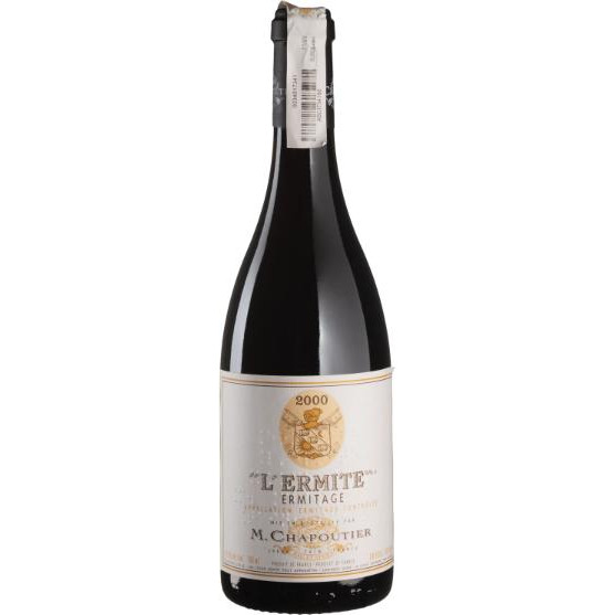 Chapoutier Вино  Ermitage L'Ermite Rouge 2000 червоне сухе 0.75 л (BWQ3889) - зображення 1
