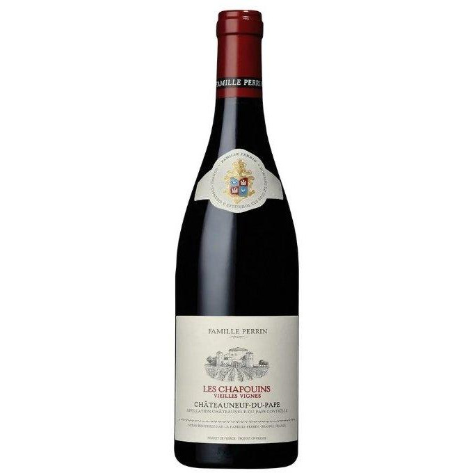 Famille Perrin Вино  “Les Chapouins” Chateauneuf-du-Pape червоне сухе 14.5% 2015 0.75л (BWT0094) - зображення 1