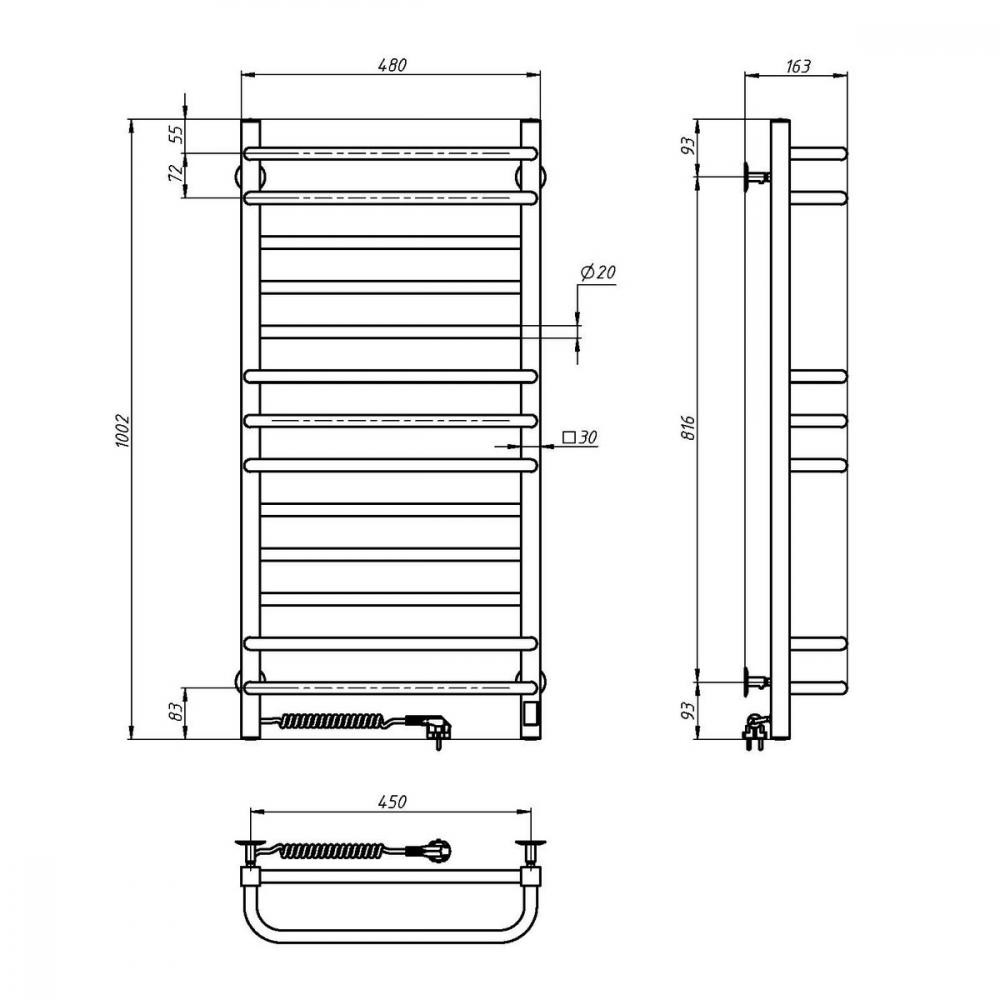 Navin Грандис 480x1000 (12-208153-4810) - зображення 1