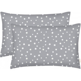 COSAS Набор наволочек Set Pillow Starfall Grey 50х70 2 шт (4822052024591)