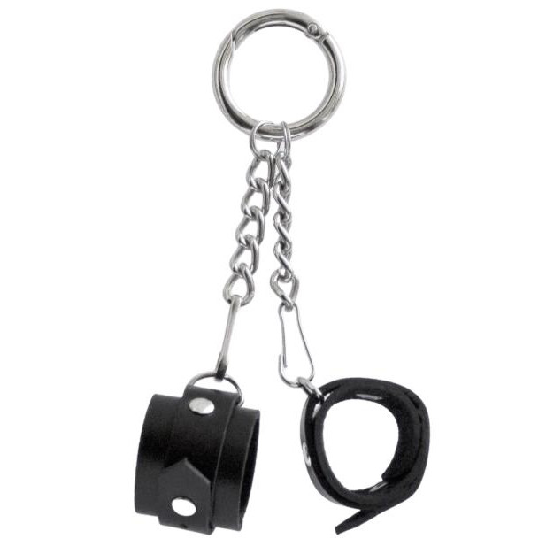 Feral Feelings Брелок наручники, черный (2000000004983) - зображення 1