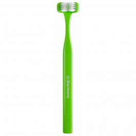 Dr. Barman's Зубна щітка  Superbrush Regular Тристороння М'яка Салатова (7032572876212-light-green)
