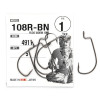 FUDO Hooks Worm 108R BN №01 / 5pcs - зображення 4