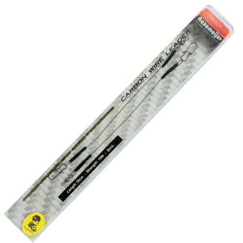 Rozemeijer Поводок Carbon Wire Leader 10lb 15cm (63001100) - зображення 1