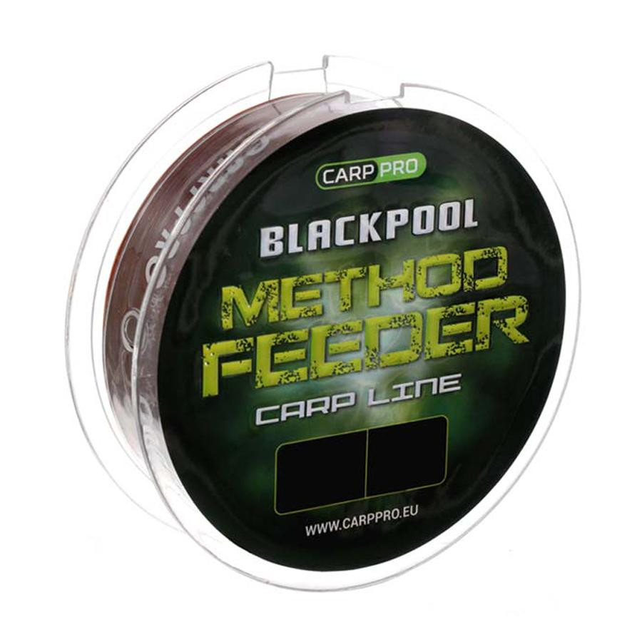 Carp Pro Blackpool Method Feeder / Dark Brown / 0.28mm 150m 10.3kg (CP4615-028) - зображення 1