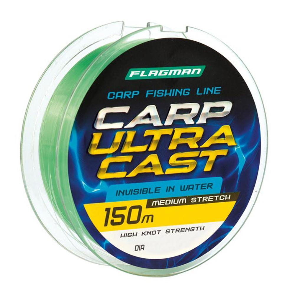Flagman Carp Ultra Cast / Light Green / 0.30mm 300m 11.8kg - зображення 1