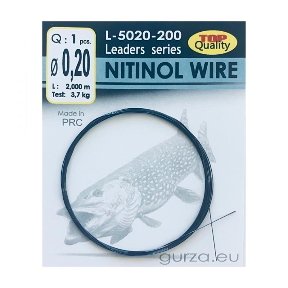 Gurza Nitinol Wire / 0.20mm 2m 3.7kg (L-5020-200) - зображення 1