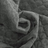 ТЕП Покривало  Velour Ромб круглий 220х240 см Сіре (2000008658379) - зображення 5