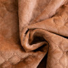 ТЕП Покривало Ромб круглий Velour  кавовий 220х240 см (2000008658294) - зображення 3
