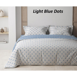   ТЕП Постільна білизна  Light Blue Dots сімейна (2-00882_25069)