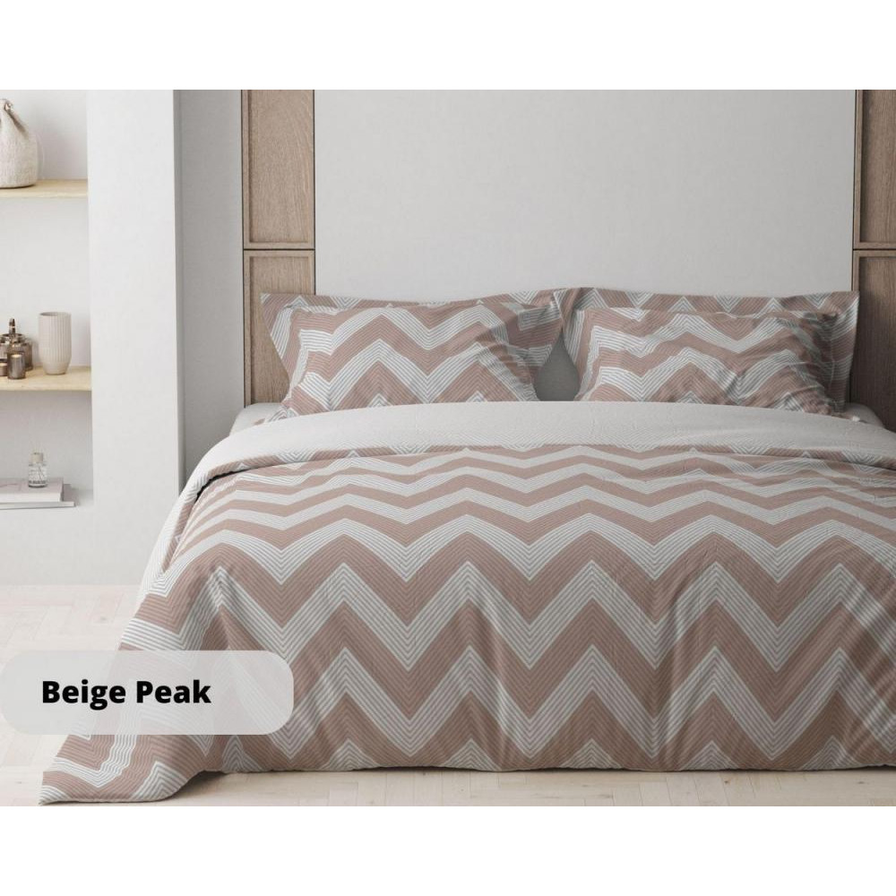 ТЕП Комплект постільної білизни  Happy Sleep Сімейний 2х150x215 см Beige Peak Ранфорс (2-03797_28073) - зображення 1