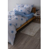 ТЕП Комплект постільної білизни  Сімейний 2 х 145x210 см Soft dreams Morning Star Blue Ранфорс (20000089 - зображення 4