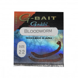 Gamakatsu G-Bait Bloodworm Red №22 (10pcs)