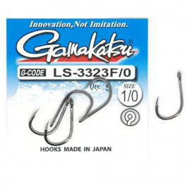 Gamakatsu LS-3323 N/L / Black / №04 / 7pcs