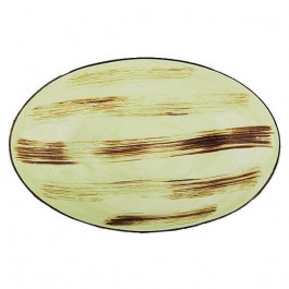 Wilmax Блюдо овальное глубокое  Scratch Pistachio WL-668140 / A (25х16,5х6 см)