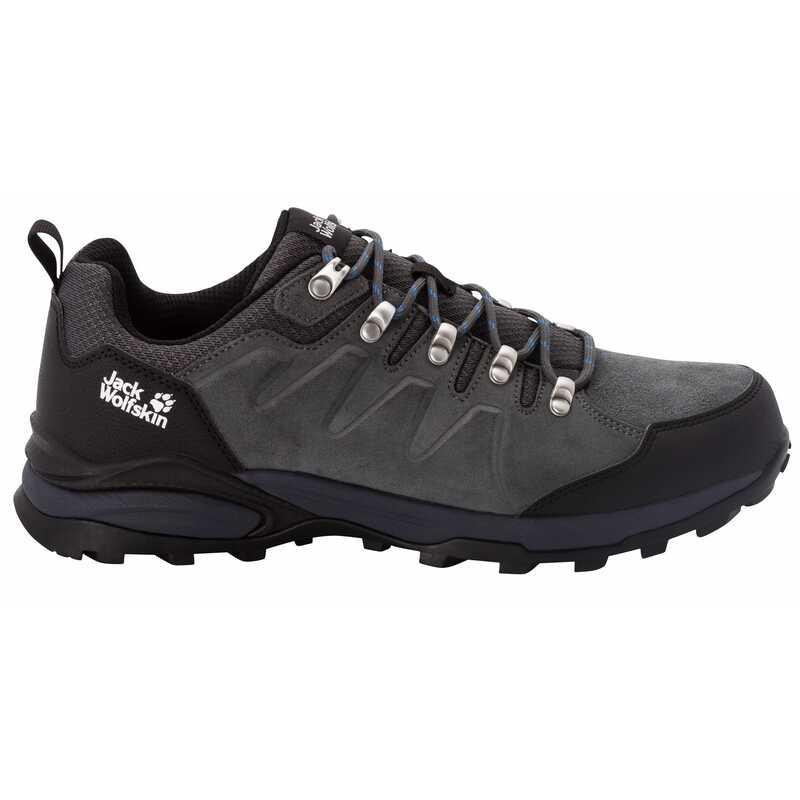 Jack Wolfskin Напівчеревики refugio texapore low m (4049851_6129) 9.5 Сірий, Чорний - зображення 1