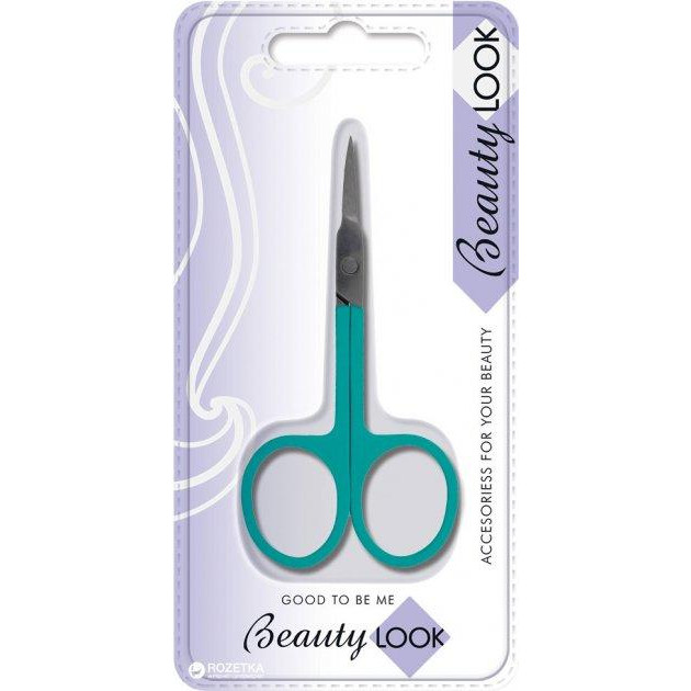 Beauty Look Ножиці манікюрні  для нігтів Зелені (400286) (5902704002869) - зображення 1