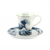 Goebel Чашка для кави з блюдцем Katsushika Hokusai 100мл 67-011-72-1 - зображення 1