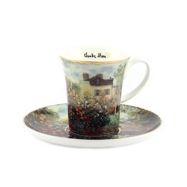 Goebel Чашка для кави з блюдцем Oscar-Claude Monet 100мл 67-011-64-1 - зображення 1