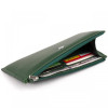 ST Leather Горизонтальний тонкий гаманець зі шкіри унісекс  19328 Зелений - зображення 3