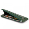 ST Leather Горизонтальний тонкий гаманець зі шкіри унісекс  19328 Зелений - зображення 5