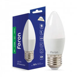 FERON LB-720 LED C37 4W E27 2700K (25669)