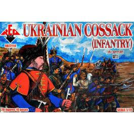 Red Box Украинская казачья пехота, 16 век, набор 1 (RB72114)